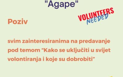 Školski volonterski klub “Agape”