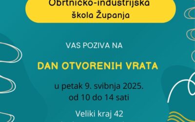 Pozivnica za Dan otvorenih vrata