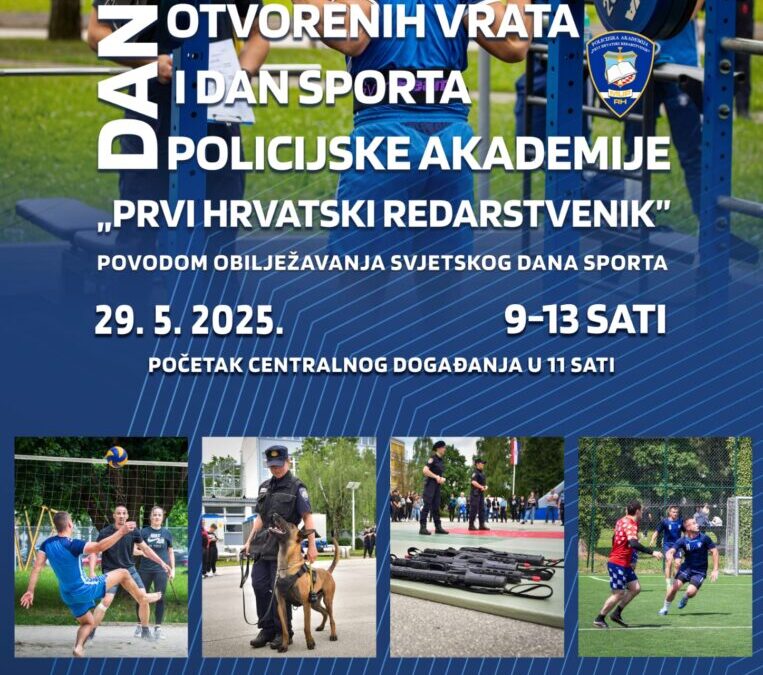 Dan otvorenih vrata PU vukovarsko-srijemske i najava Dana otvorenih vrata Policijske akademije “Prvi hrvatski redarstvenik”