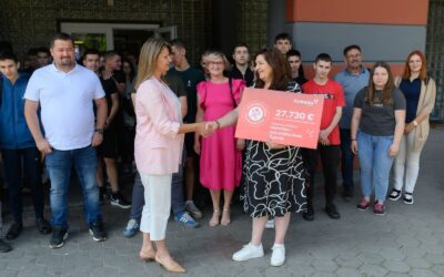 Obrtničko-industrijskoj školi Županja uručena Podravkina donacija