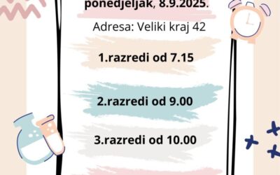 Prvi dan nastave