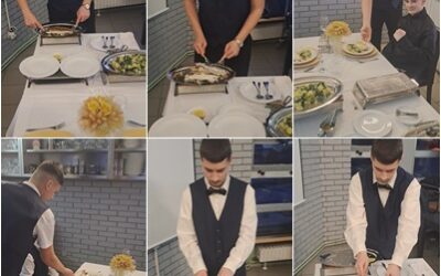 Filiranje i posluživanje pržene ribe