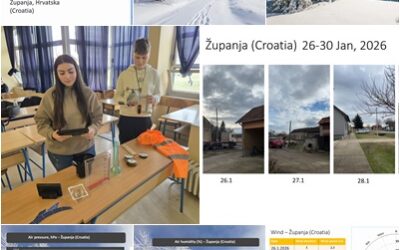 Učenici 1. h razreda sudjelovali na međunarodnoj smotri iz meteorologije