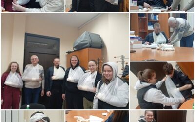 Pripreme mladih Crvenog križa za natjecanje iz prve pomoći