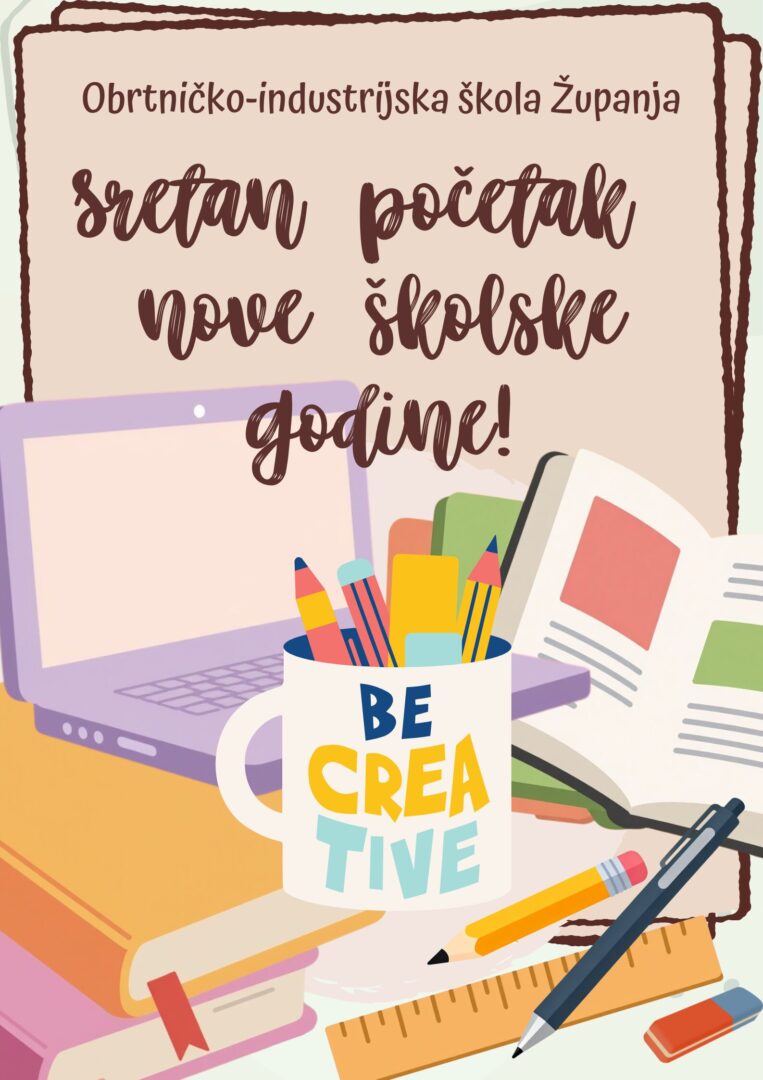 Sretan početak nove školske godine!